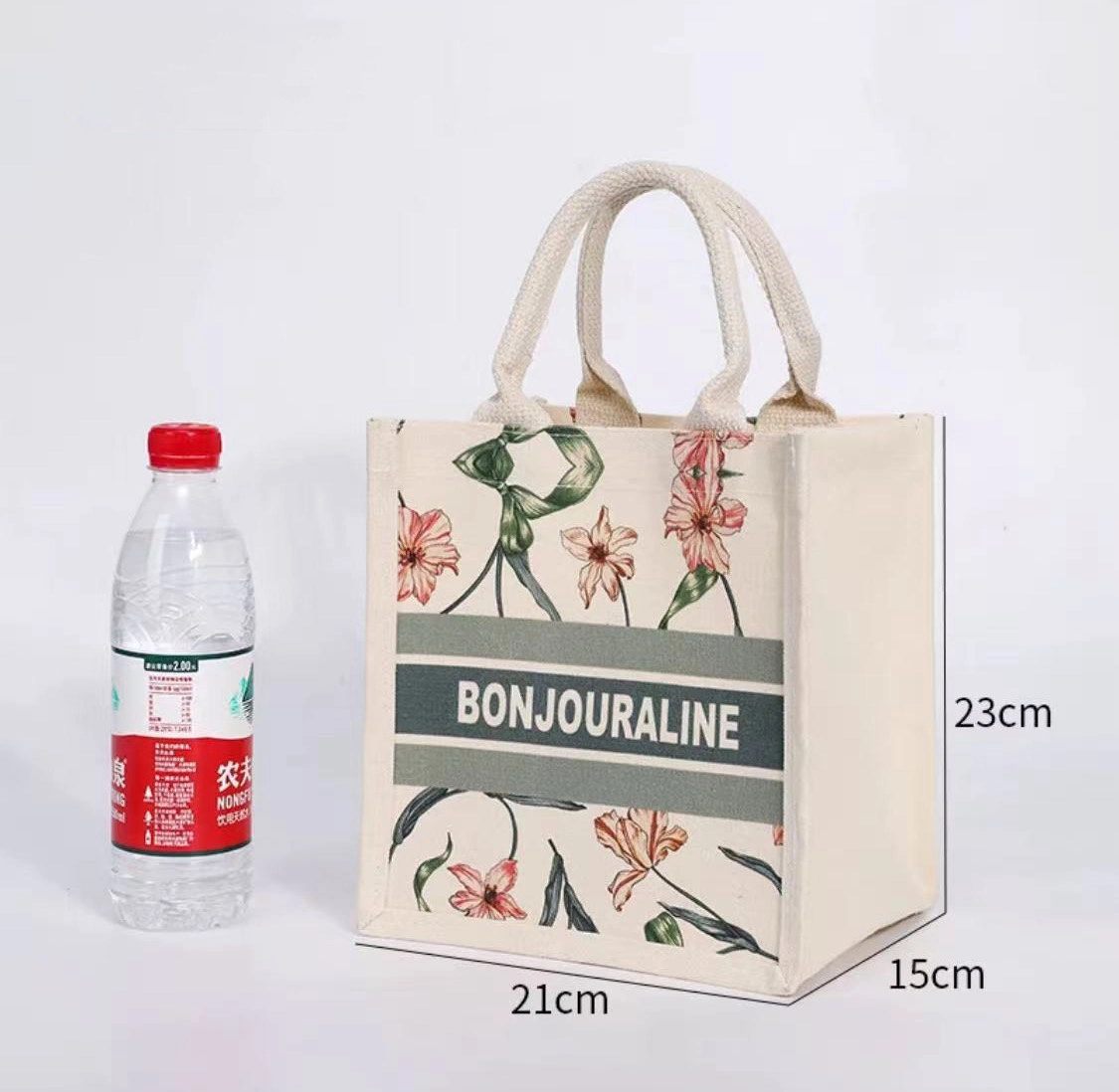 Shopping Bag Cotton Canvas J - Image 3