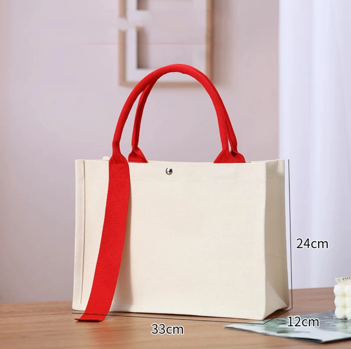 Shopping Bag Cotton Canvas T - Image 3