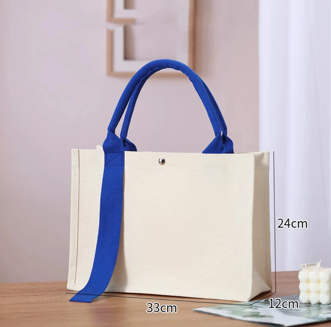 Shopping Bag Cotton Canvas T - Image 4
