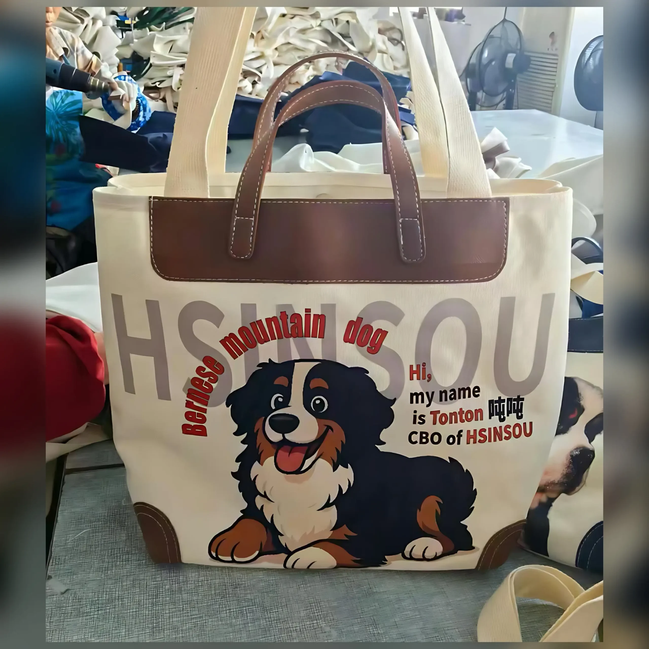 Shopping Bag Cotton Canvas U - Image 4