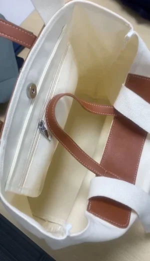 Shopping Bag Cotton Canvas U - Image 5