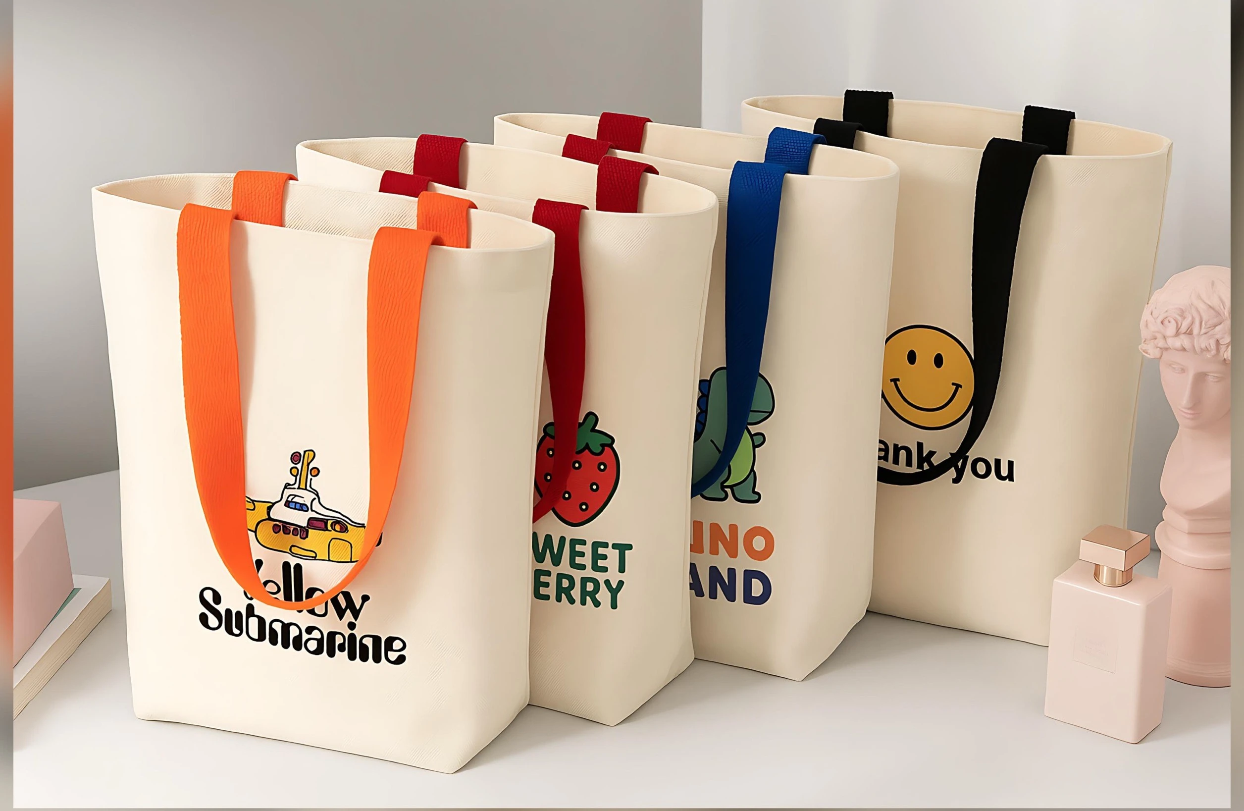 Shopping Bag Cotton Canvas V - Image 1