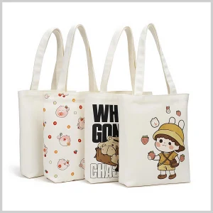 Shopping Bag Cotton Canvas V - Image 3
