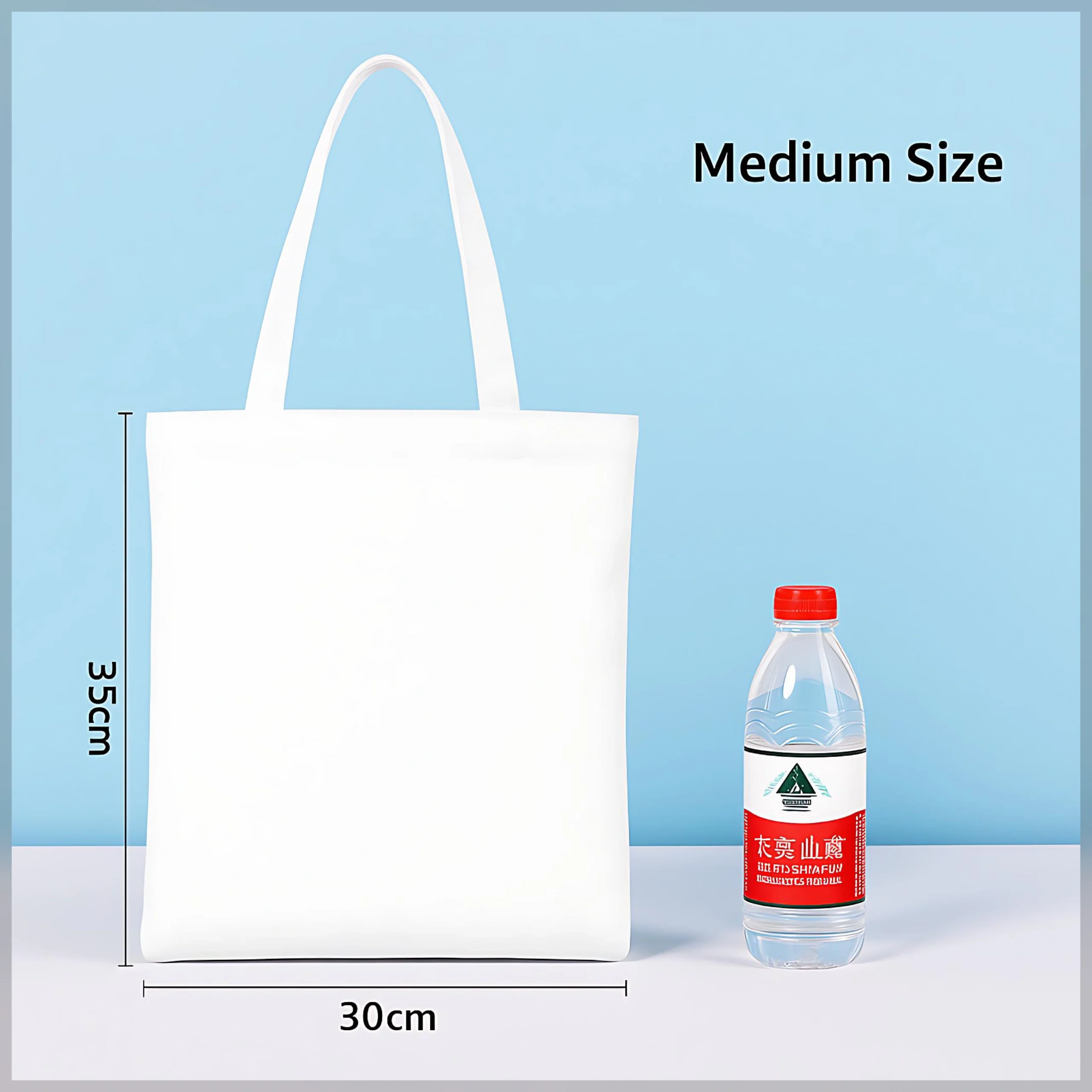 Shopping Bag Cotton Canvas V - Image 5