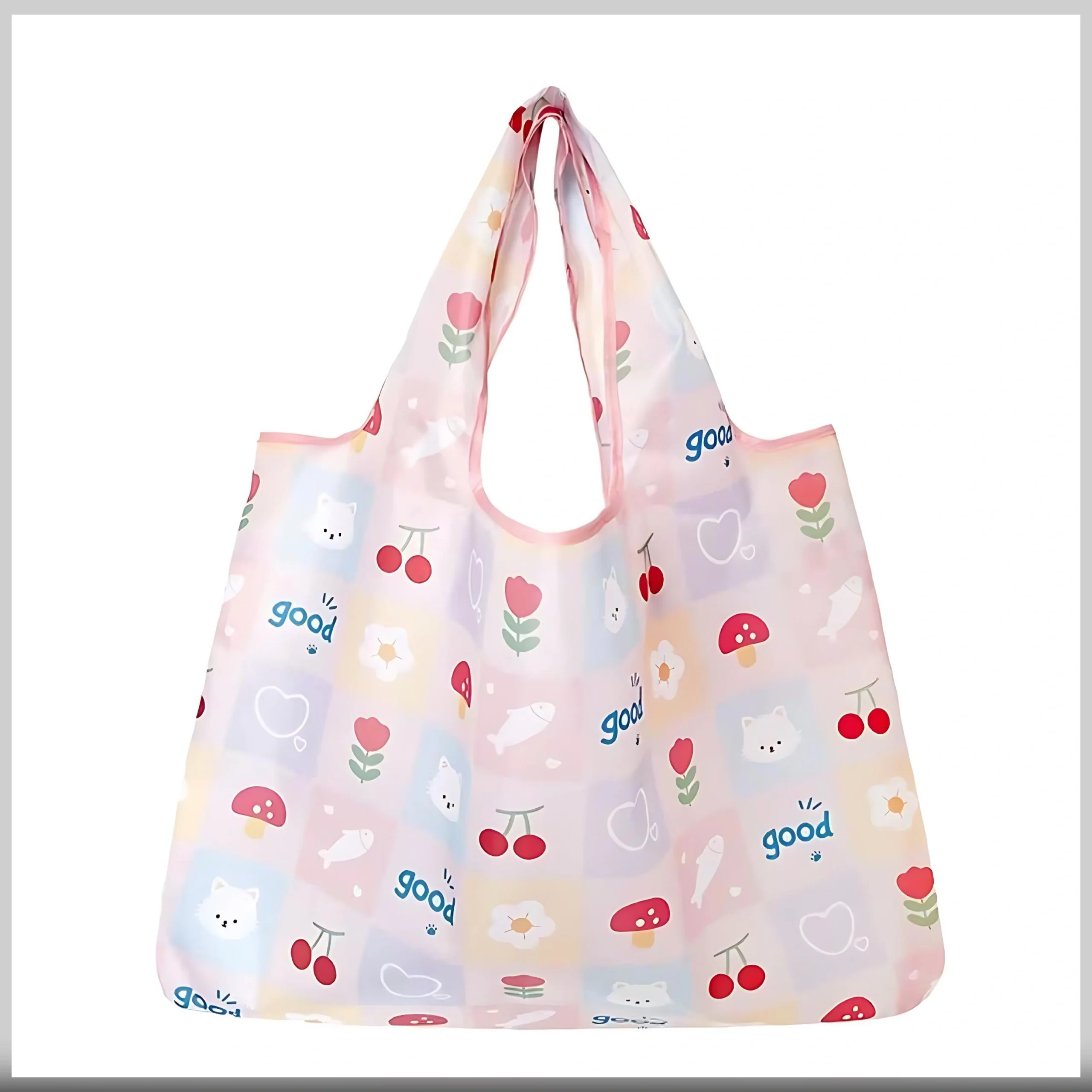 Shopping Bag Oxford Fabric Folding Tote Bag G - Image 6