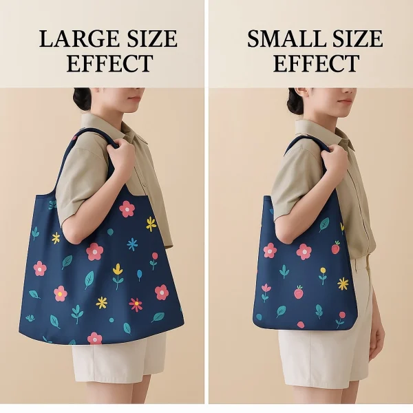 Shopping Bag Oxford Fabric Folding Tote Bag G