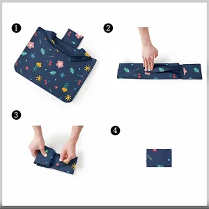 Shopping Bag Oxford Fabric Folding Tote Bag G - Image 9