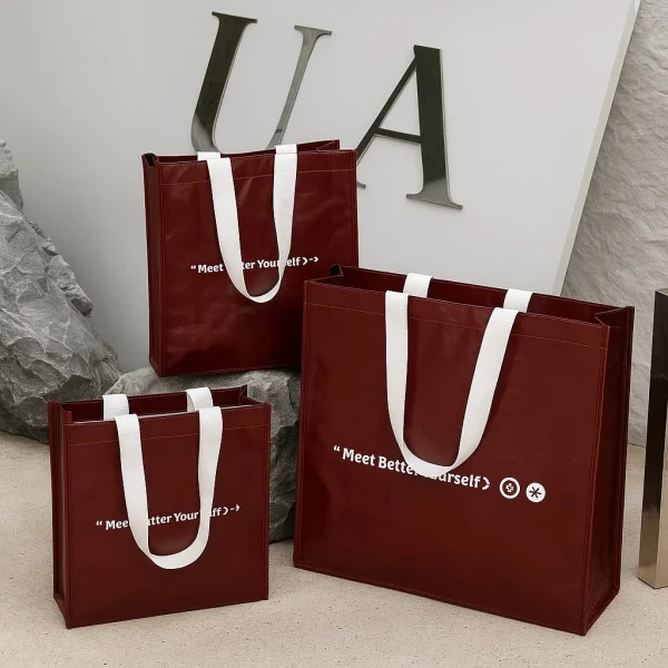 Shopping Bag Woven Polypropylene L