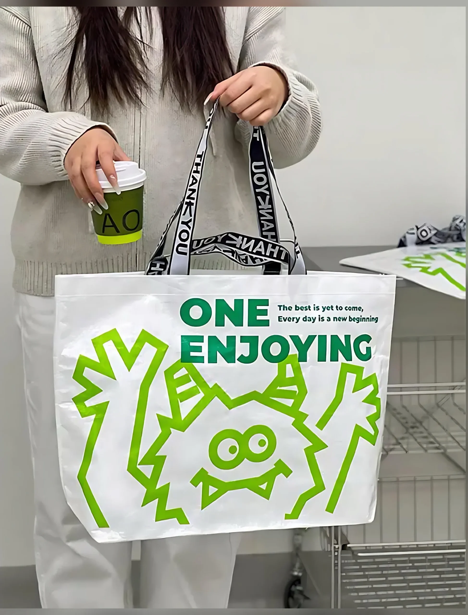 Shopping Bag Woven Polypropylene N - Image 1