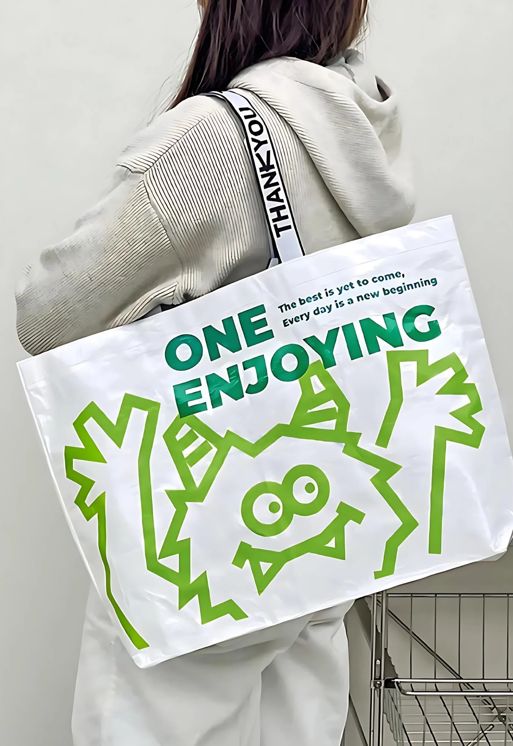 Shopping Bag Woven Polypropylene N - Image 2