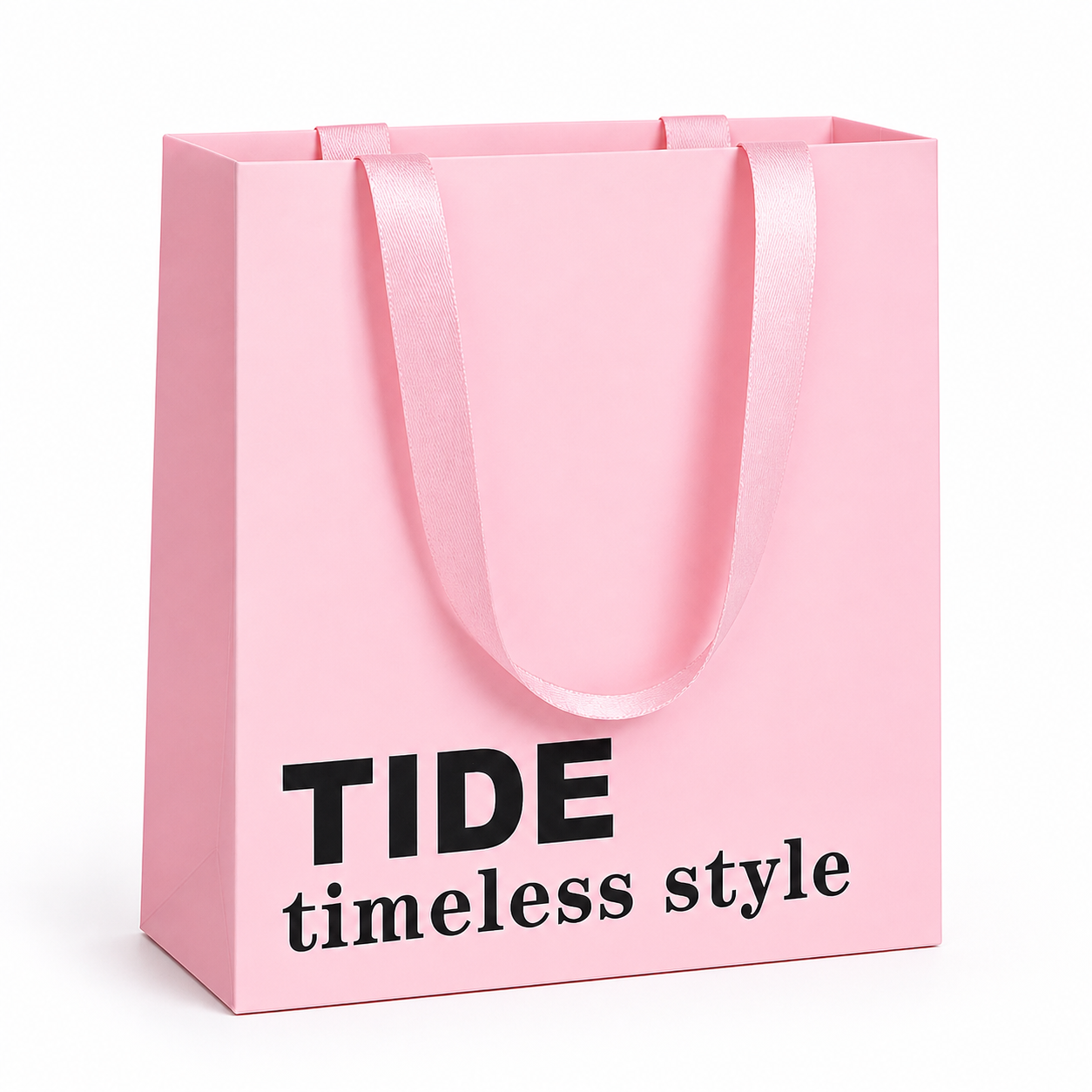 Premium White Cardboard Paper Bags - Image 1