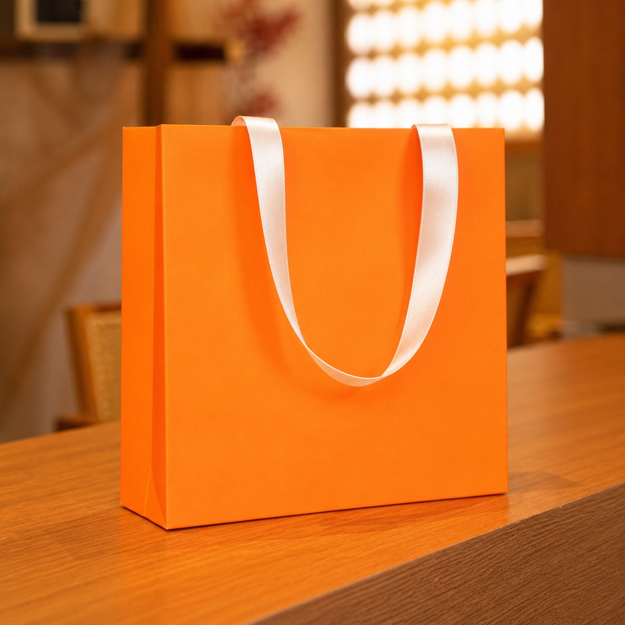 Premium White Cardboard Paper Bags - Image 14