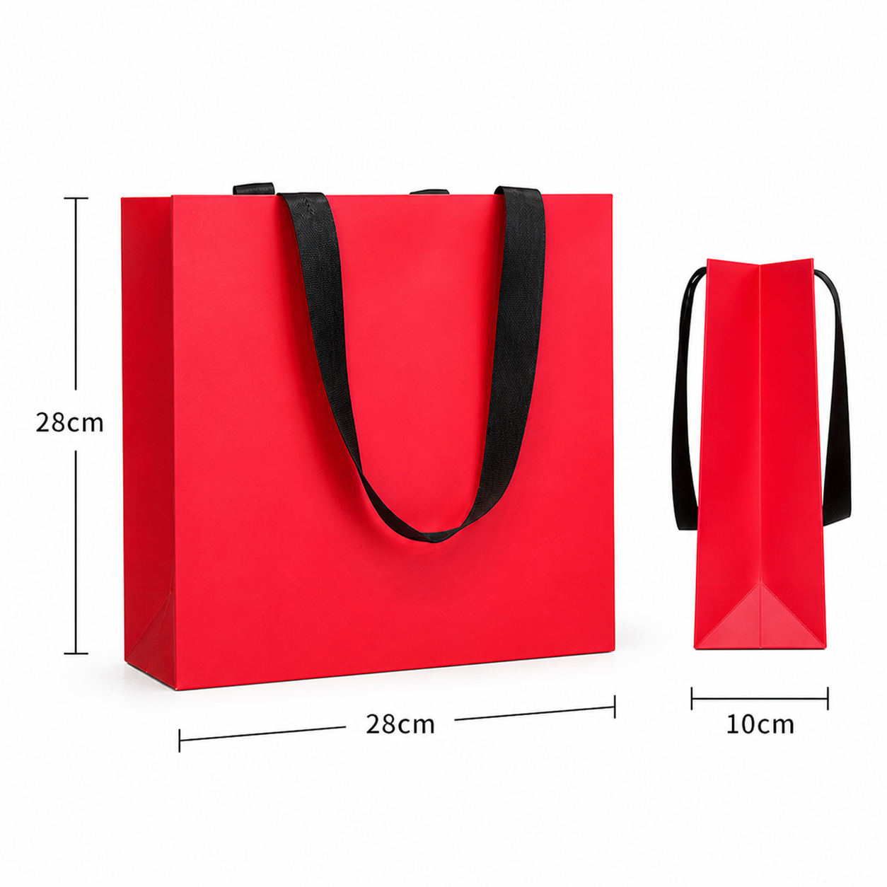 Premium White Cardboard Paper Bags - Image 18