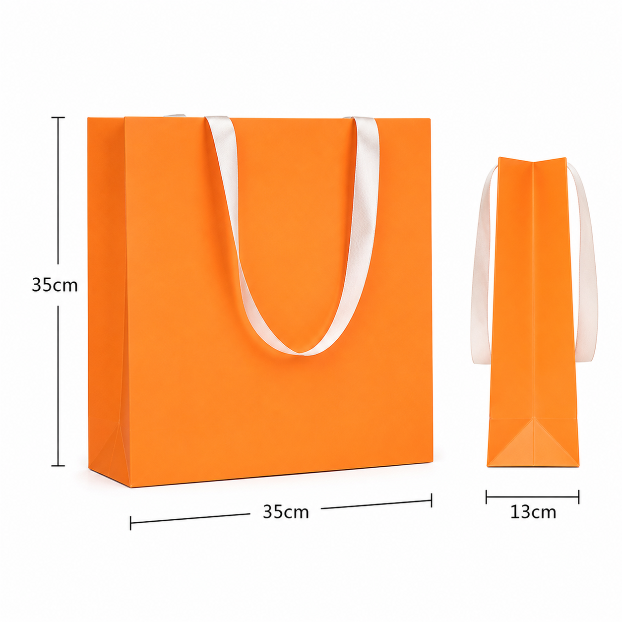 Premium White Cardboard Paper Bags - Image 20