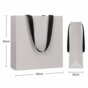 Premium White Cardboard Paper Bags - Image 21