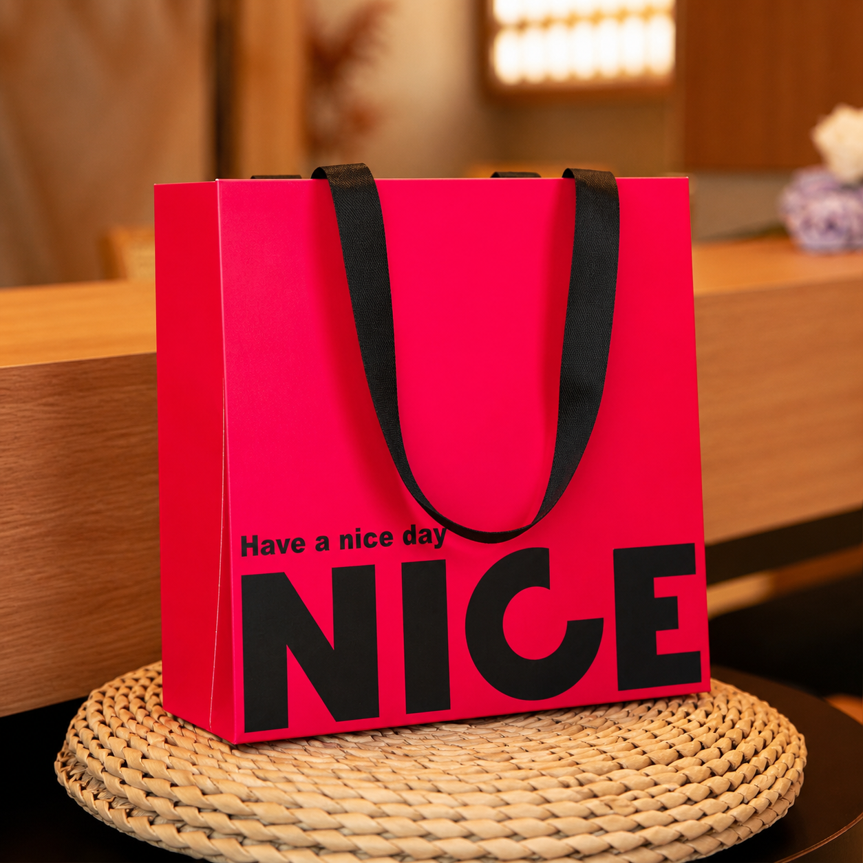 Premium White Cardboard Paper Bags - Image 6