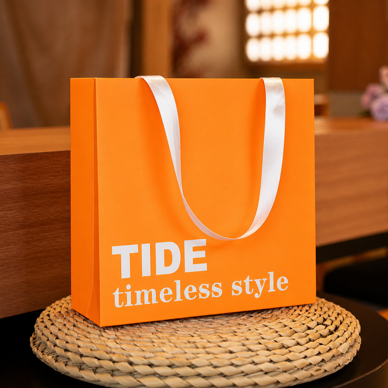 Premium White Cardboard Paper Bags - Image 8