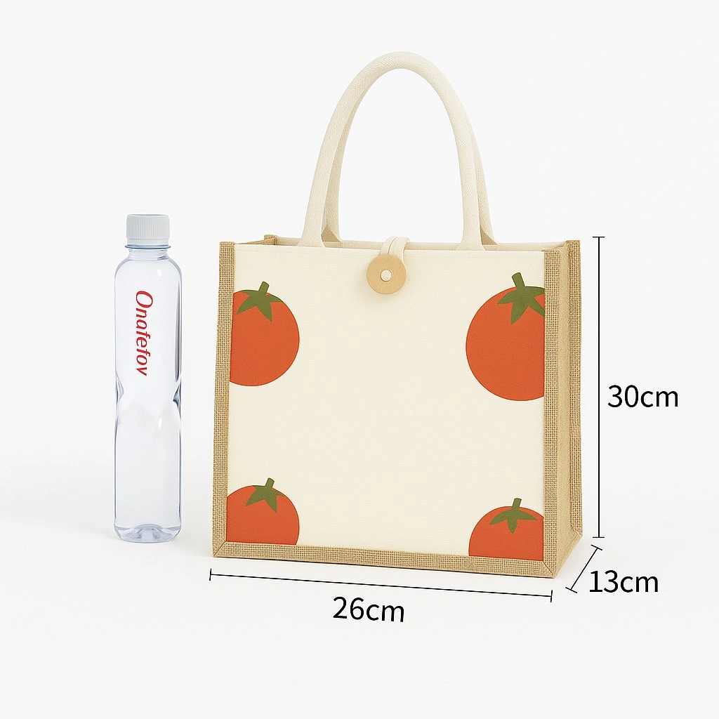 Tote Bag Jute V - Image 5