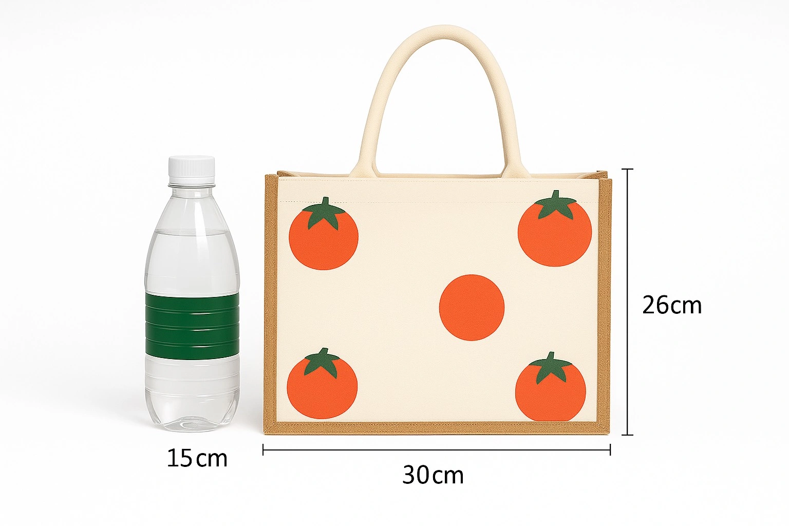 Tote Bag Jute V - Image 6