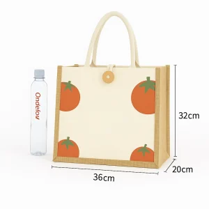 Tote Bag Jute V - Image 7