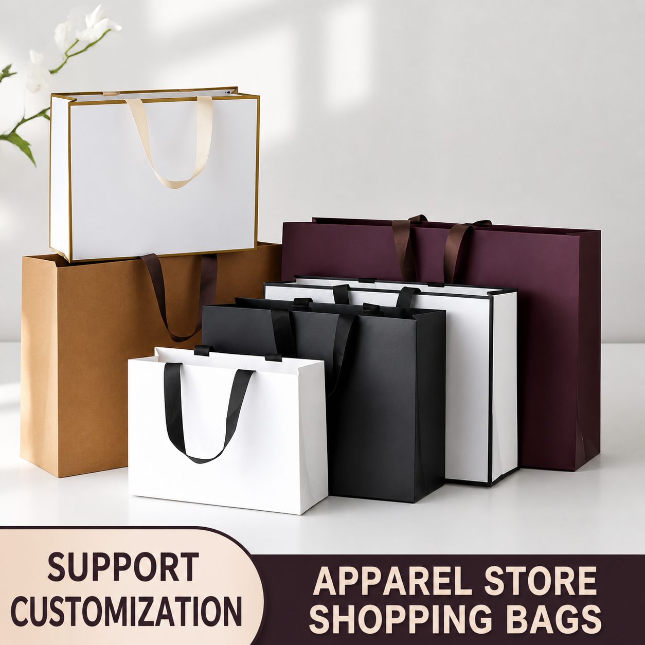 White Paper Bag - Image 2