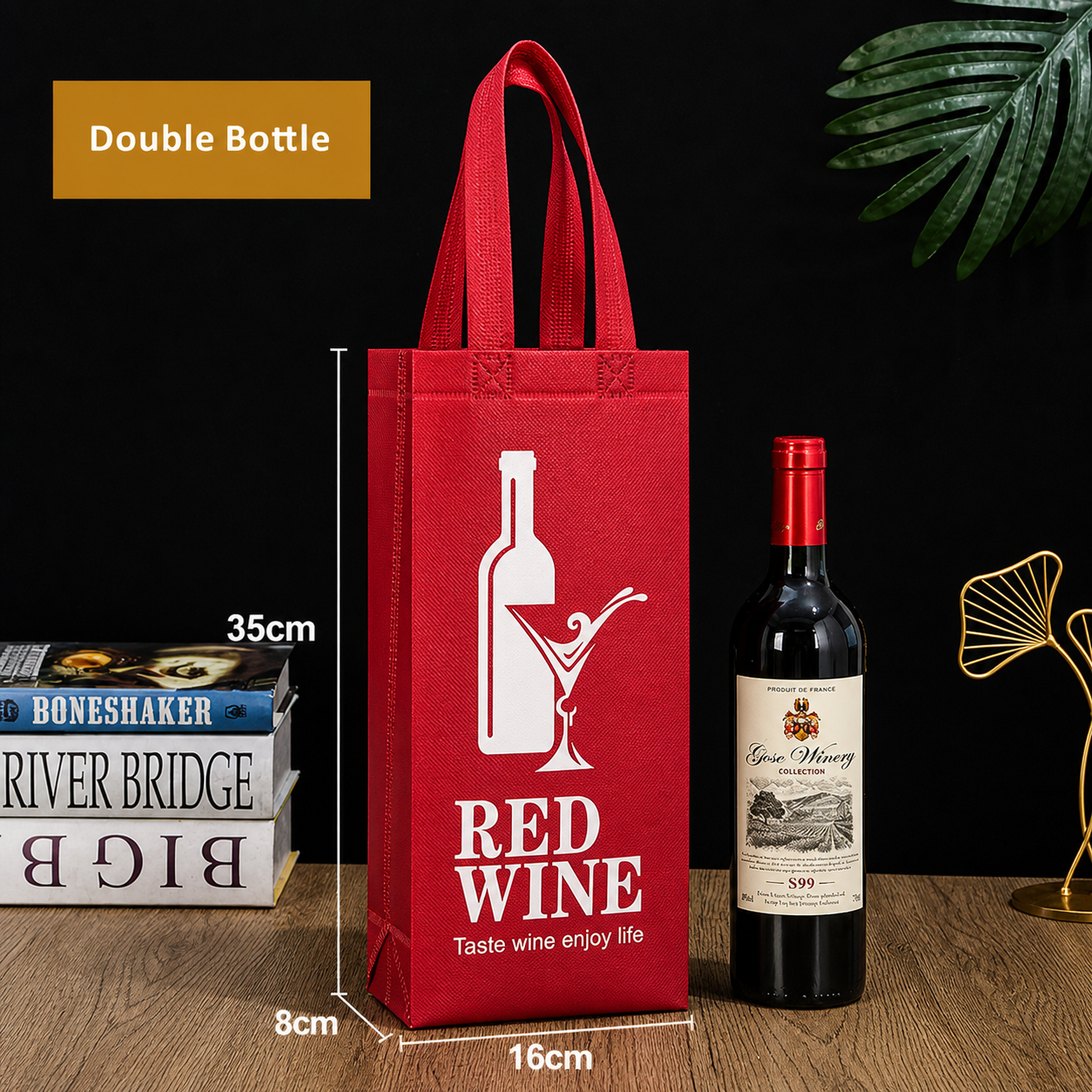 Bulk Non-Woven Bottle Bags - Image 7