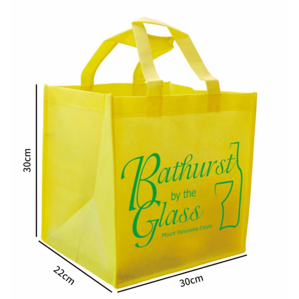 Yellow Non Woven Shopping Bag