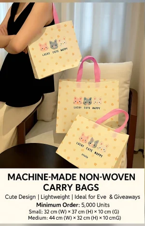 Machine Made Non Woven Bag H - Image 5
