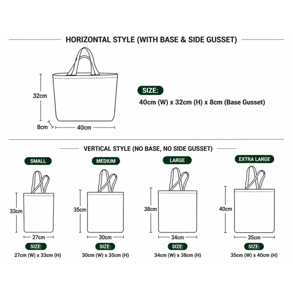 Polyester Cotton Canvas Bags