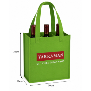 Non Woven Three Bottle Bags - Image 2