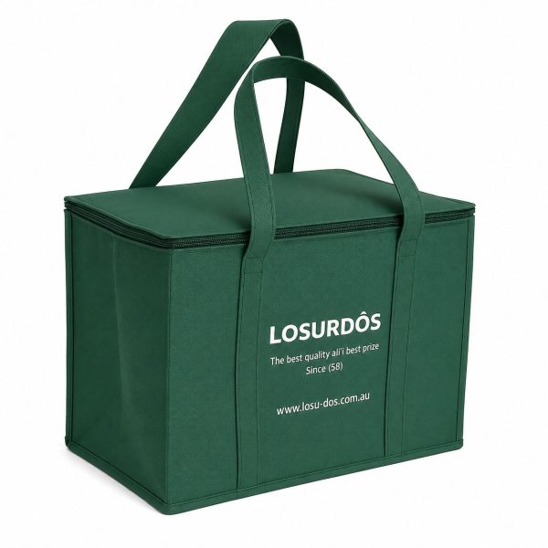 Green Non Woven Insulated Bag