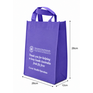 Purple Non Woven  Bags - Image 2