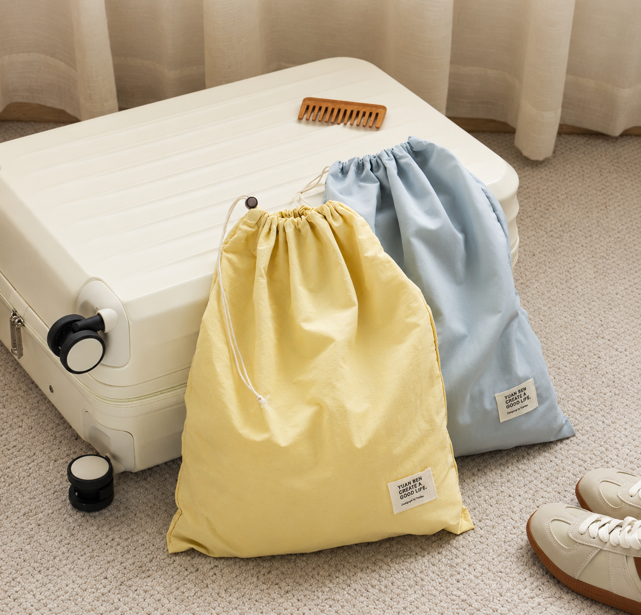 Drawstring Bag Non Woven N - Image 1