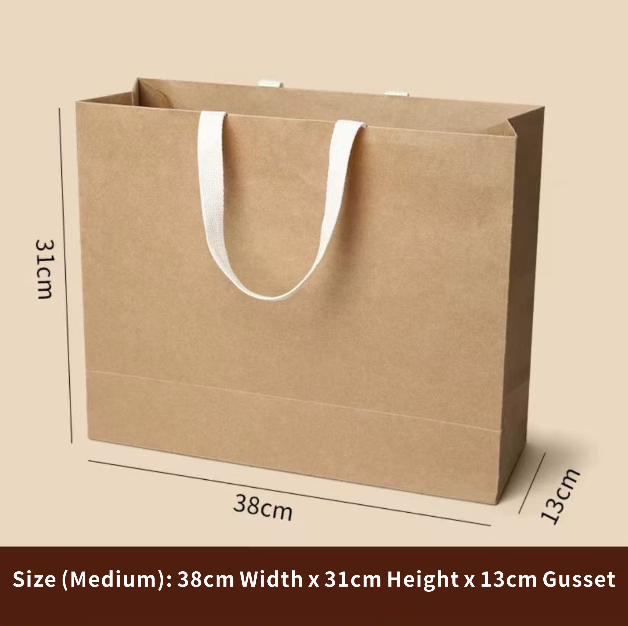 Thick Imported Kraft Paper Bags - Image 8