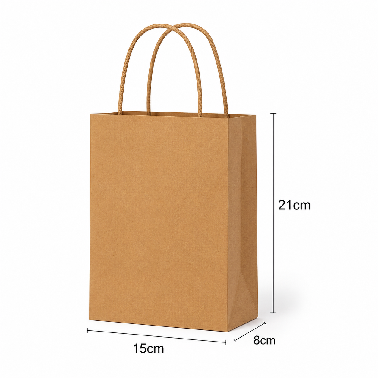 Paper Bags With Flat Paper Handles - Image 15