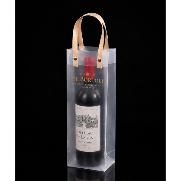 Frosted PP Wine Gift Bag