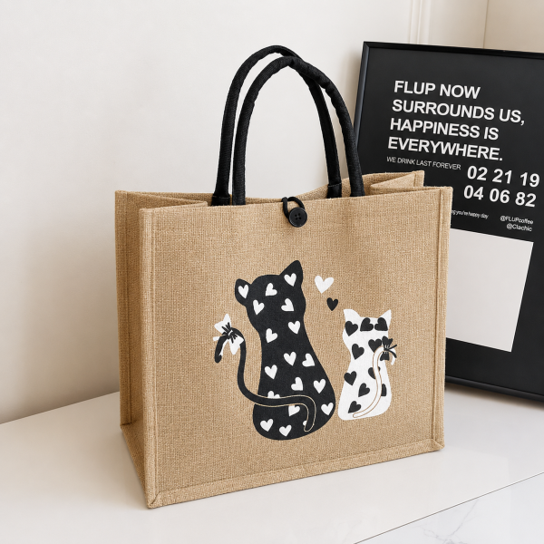 Jute Grocery Shopping Bags