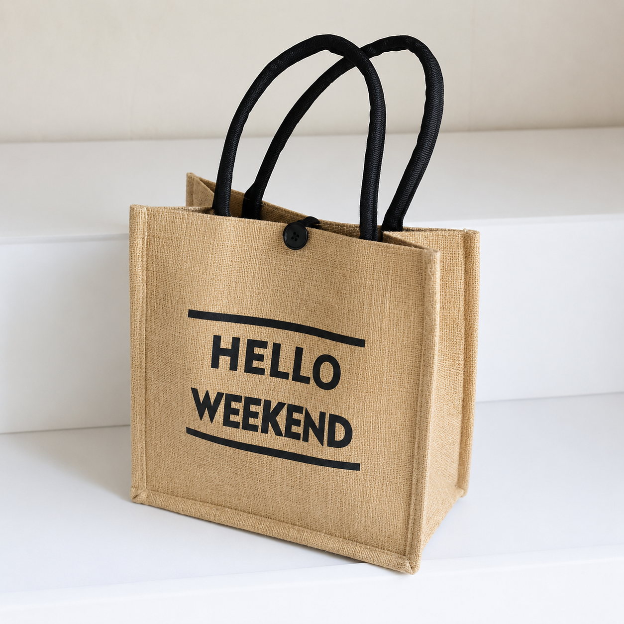 Jute Grocery Shopping Bags - Image 11