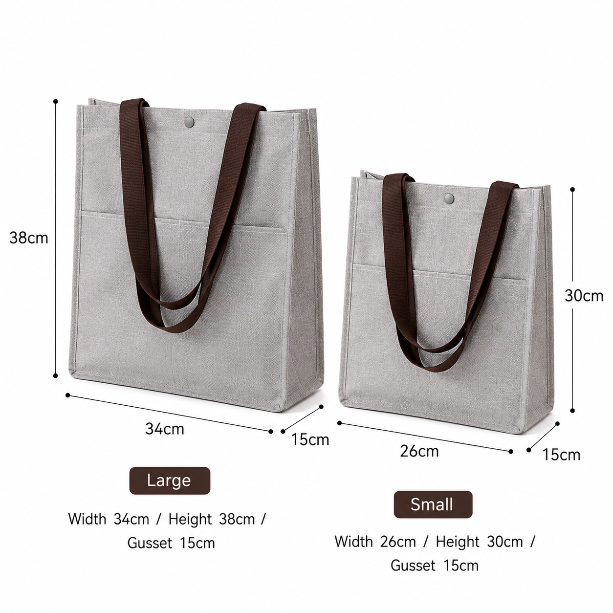 Linen-like Polyester Carry Bags - Image 11