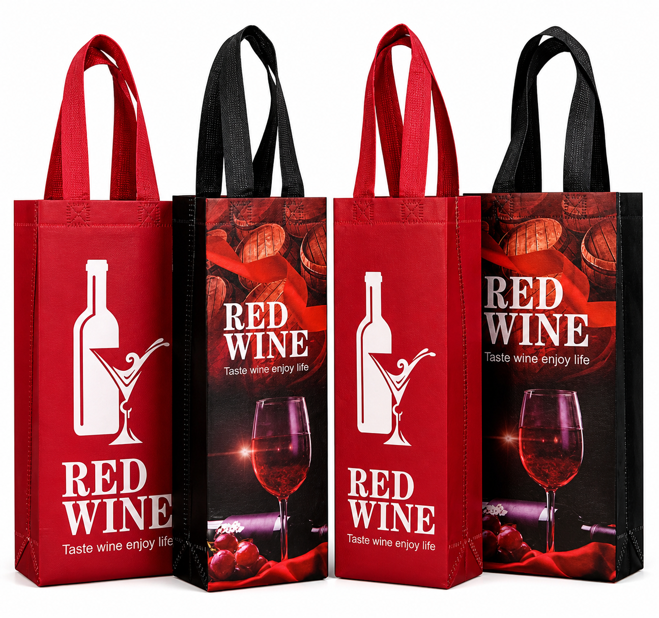 Non Woven Bottle Bag - Image 1