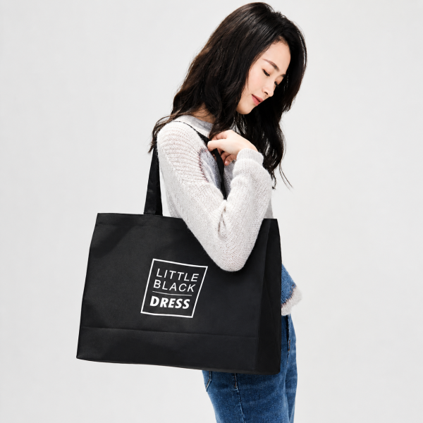 Oxford Black Tote Bag