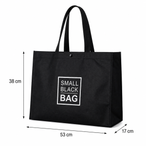 Oxford Black Tote Bag - Image 10