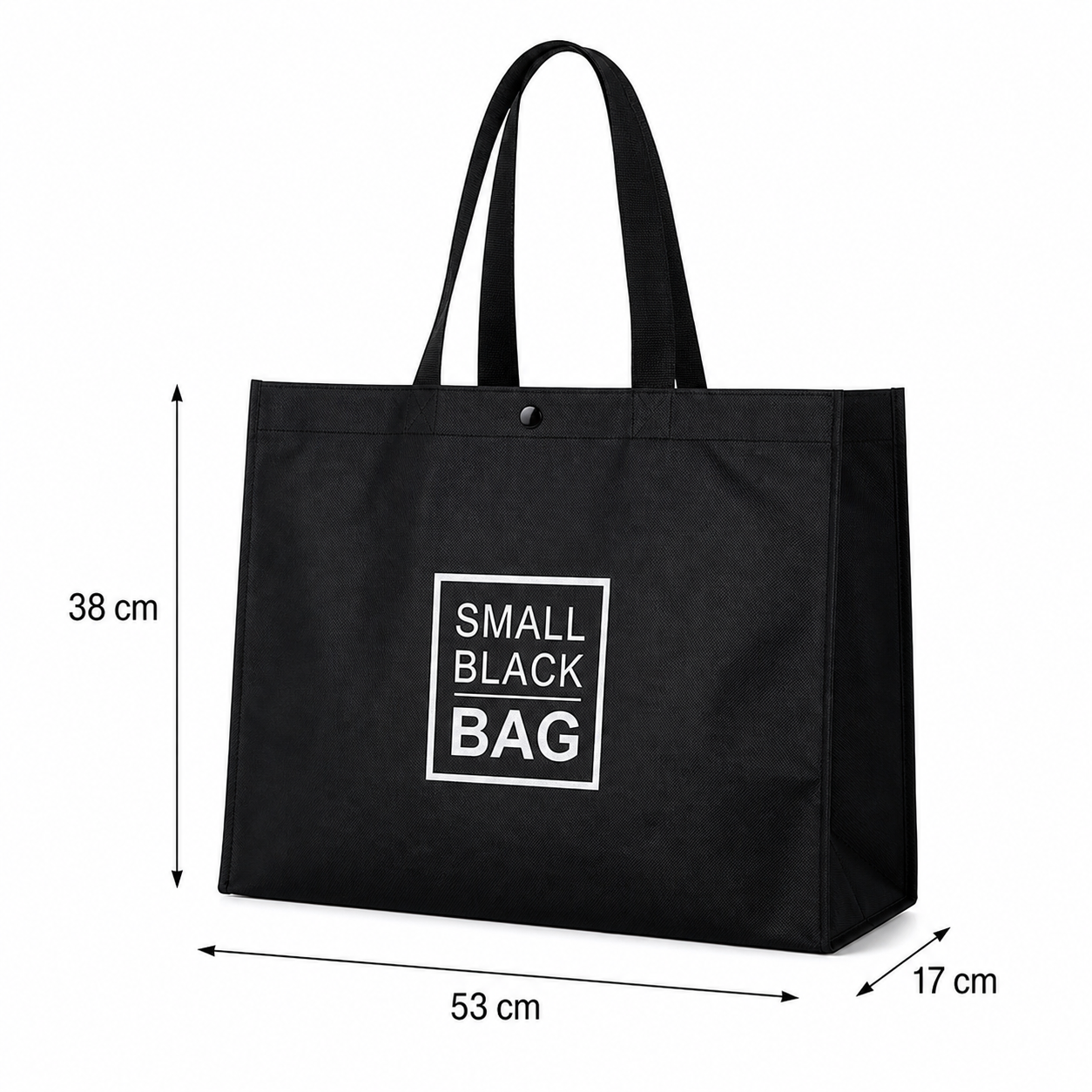Oxford Black Tote Bag - Image 10