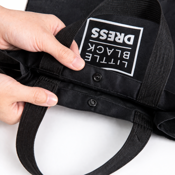Oxford Black Tote Bag