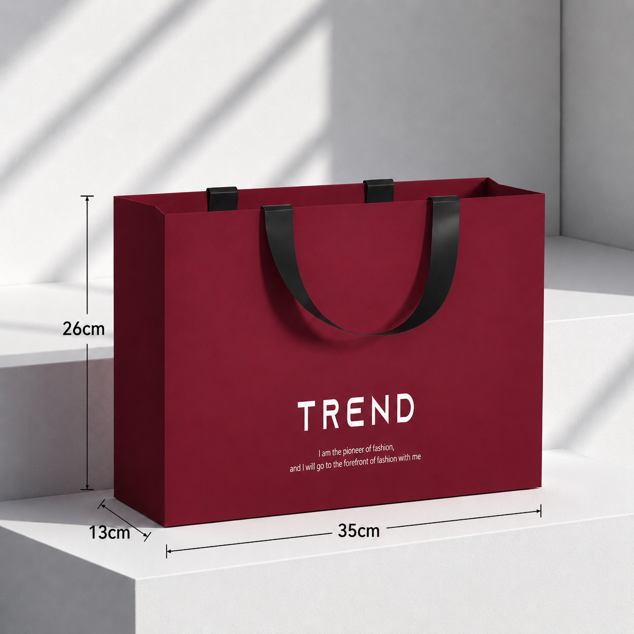 Paper Bag with Ribbon Handles - Image 13