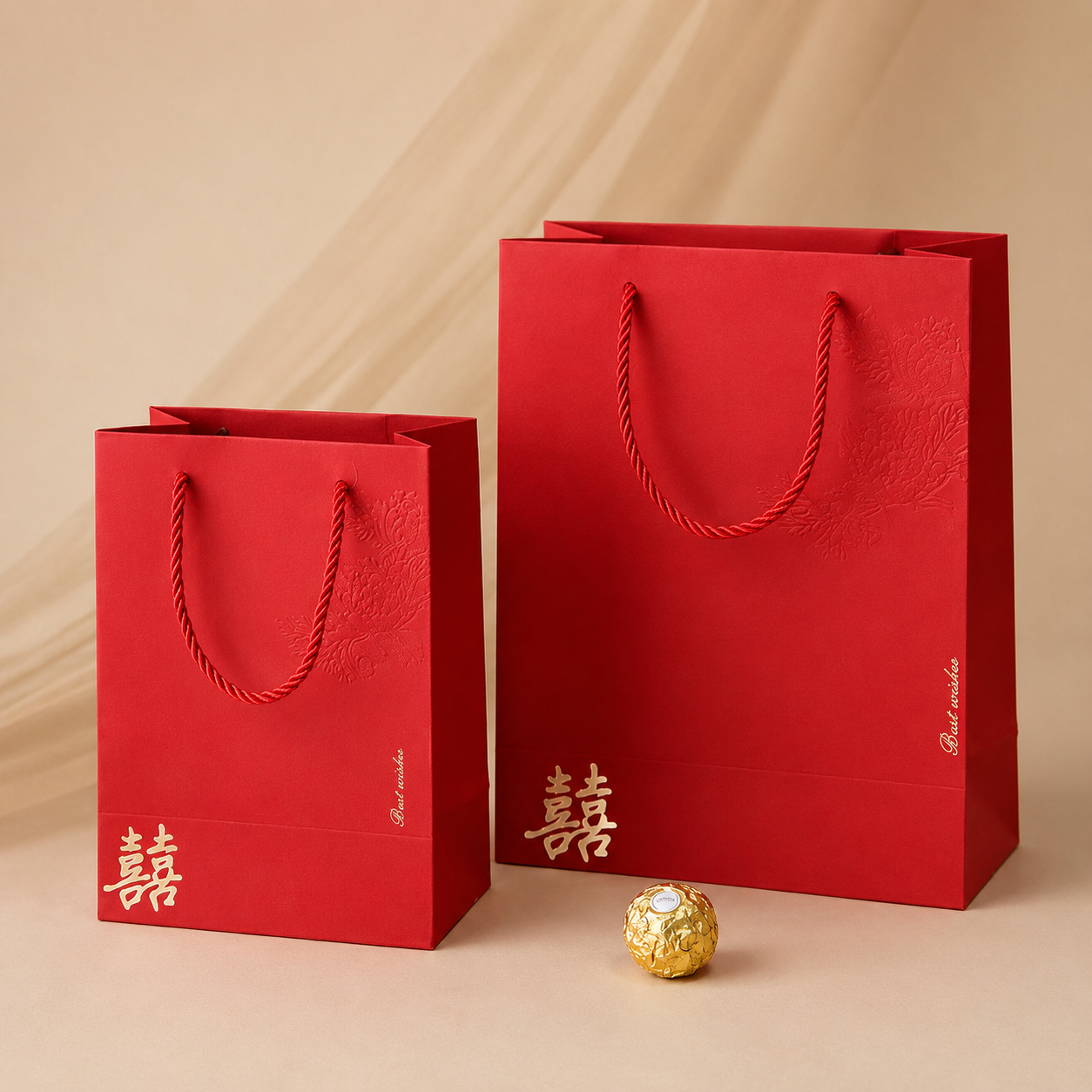 Paper Bag with Robe Handles - Image 1