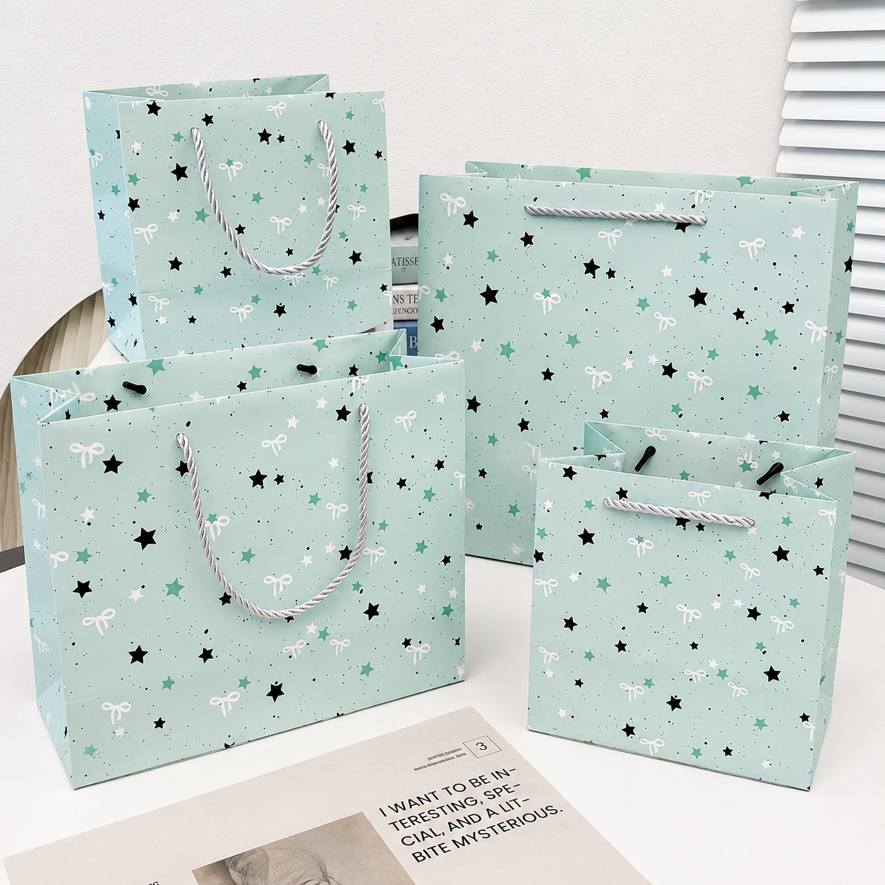 Paper Bag with Robe Handles - Image 6