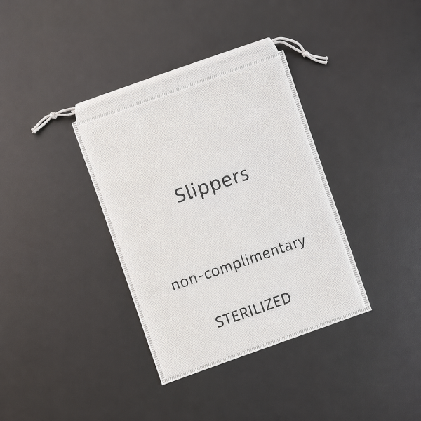 Machine-Made Hotel Slipper Bags