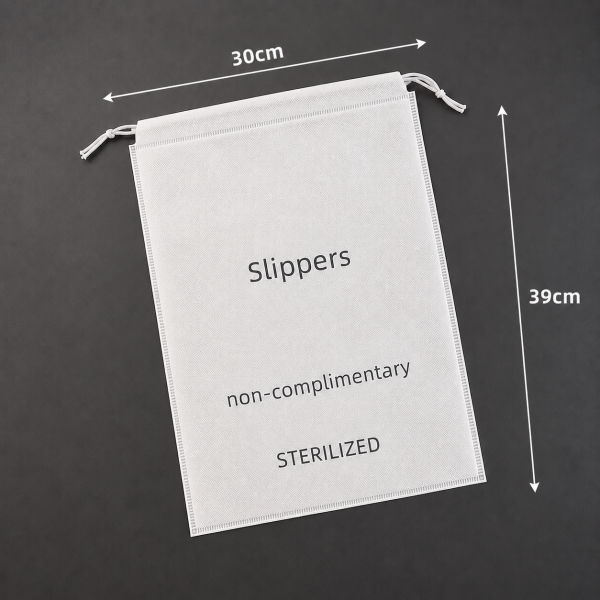Machine-Made Hotel Slipper Bags