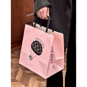 Pink Paper Bags & Bread Bags